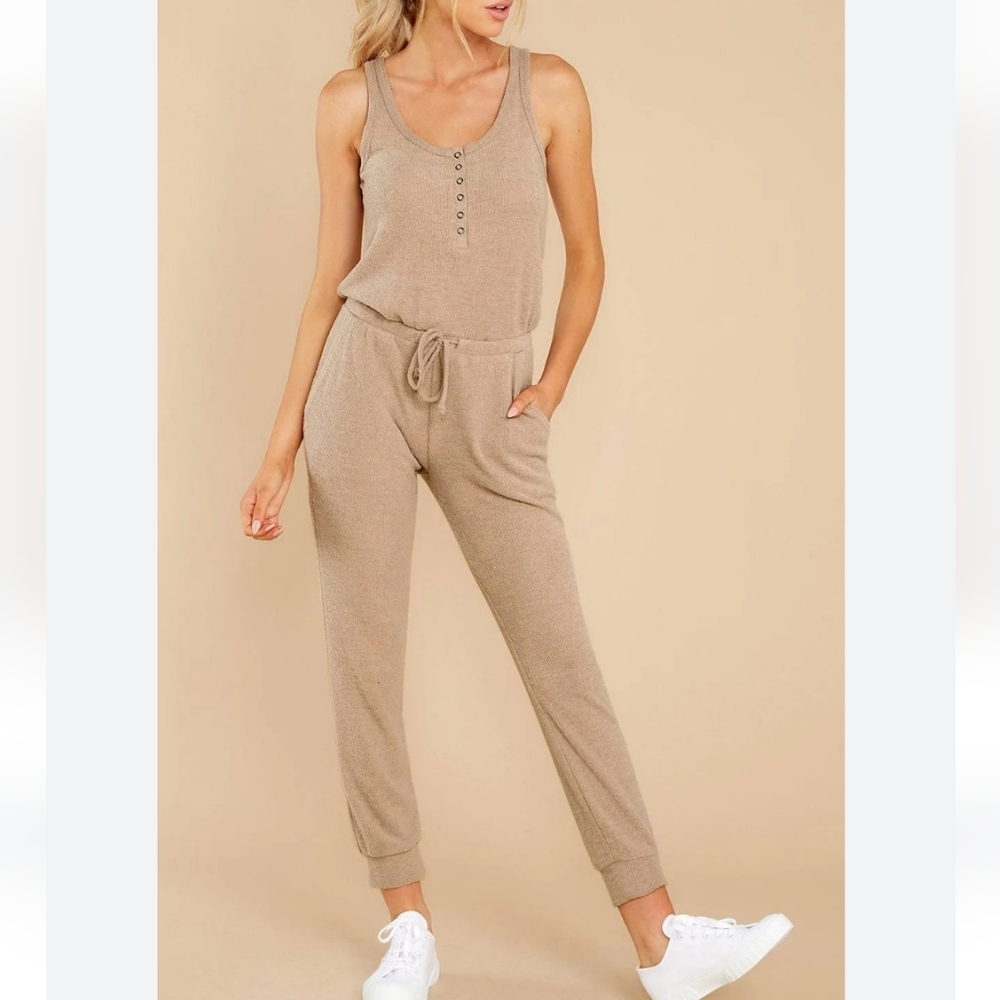 Z Supply tannish brown ribbed jumper
